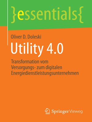 cover image of Utility 4.0